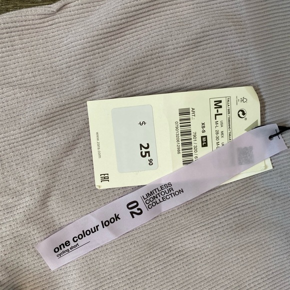 Zara Limitless Contour Lilac bike short - Picture 2 of 2